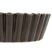 A brown Gobel fluted deep tart pan with a removable bottom.