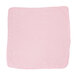A pink square Rubbermaid microfiber cloth on a white background.