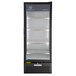 Beverage-Air LV12HC-1-B LumaVue 24" Black Refrigerated Glass Door Merchandiser with LED Lighting Main Thumbnail 4
