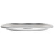 An American Metalcraft heavy weight aluminum coupe pizza pan on a white surface.