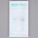 Royal Paper GC503-1 Mexican Themed 1 Part White Guest Check with Beverage Lines and Bottom Guest Receipt   - 50/Case Main Thumbnail 2