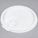 Solo LB3161 12, 16, and 20 oz. White Plastic Tab Lid - 100/Pack Main Thumbnail 3