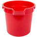 Continental 8114RD Huskee 14 Qt. Red Round Utility Bucket Main Thumbnail 1