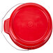 Continental 8114RD Huskee 14 Qt. Red Round Utility Bucket Main Thumbnail 3