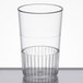 Fineline Quenchers 4115-CL 1.5 oz. Clear Hard Plastic Shooter Glass - 500/Case Main Thumbnail 2