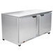 Beverage-Air WTR60AHC-FLT-23 60" ADA Height Worktop Refrigerator with Flat Top Main Thumbnail 1