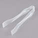 Sabert UCL72STNG 6 1/4" Clear Disposable Plastic Tongs   - 72/Case Main Thumbnail 2