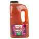 A plastic jug of Frank's RedHot sweet chili sauce.
