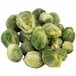 A pile of IQF baby brussels sprouts.