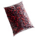 A 10 lb. bag of IQF frozen cranberries.