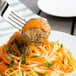 Casa Di Bertacchi 1.5 oz. Italian Style Fully Cooked Beef Meatballs 5 lb. Bag - 2/Case Main Thumbnail 1