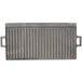 FMP 243-1015 21" x 11" Reversible Cast Iron Griddle and Grill Pan with Handles Main Thumbnail 3