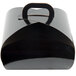 Enjay B-TULIPQUADBLACK 8" x 8" x 6 1/2" Black Quad Cupcake Tulip Box with 4 Compartment Insert - 100/Case Main Thumbnail 2