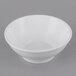 Acopa 25 oz. Bright White Porcelain Menudo / Pasta / Salad Bowl - 12/Case Main Thumbnail 3