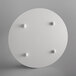 American Metalcraft MW14 14" x 1 1/8" Round Melamine Serving Board / Charger - Faux White Marble Main Thumbnail 3