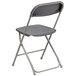 Flash Furniture LE-L-3-GREY-GG Grey Folding Chair Main Thumbnail 2