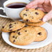 David's Cookies 1.5 oz. Preformed Chocolate Chip Cookie Dough - 213/Case Main Thumbnail 1