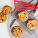 David's Cookies Preformed Gourmet M&M's® Chocolate Chip Cookie Dough 1.5 oz. - 213/Case Main Thumbnail 1