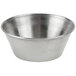 Choice 1.5 oz. Stainless Steel Round Sauce Cup - 144/Case Main Thumbnail 3