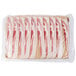 A package of Hatfield bacon in plastic.