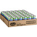 A cardboard box of Ocean Spray Apple Juice cans.