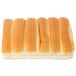 European Bakers 12-Pack 6 inch New England Hotdog Bun - 8/Case