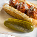 B&G San-Del 1 Gallon Whole Kosher Dill Pickles - 4/Case Main Thumbnail 1