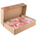 A box of Hatfield slab sliced bacon.