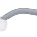 A white and grey Unger Ergo Toilet Bowl Swab with a curved handle and cotton swab heads.
