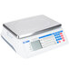 A white Cardinal Detecto D60 digital scale with a silver lid.
