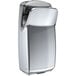 World Dryer V-649A VMax V2 Silver High Impact ABS High-Speed Vertical Hand Dryer - 110-120V, 1000W Main Thumbnail 1