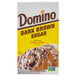 A Domino Dark Brown Sugar box with a picture of cinnamon rolls.