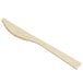 A Bamboo by EcoChoice compostable bamboo knife with a handle.