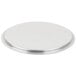 A Vollrath Wear-Ever aluminum pot cover with a Torogard handle on a white background.