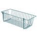 A Metroseal wire basket with a handle.