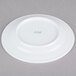 CAC GRY-6 Golden Royal 6" Bright White Round Porcelain Plate - 36/Case Main Thumbnail 5