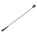 A Barfly gun metal black Japanese style bar spoon with a long handle.