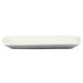 CAC BTD-8 White Porcelain Butter Dish with Cover 8 1/4" x 4 1/4" - 12/Case Main Thumbnail 3
