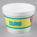 Dart 4J6 4 oz. White Foam Food Container - 50/Pack Main Thumbnail 3