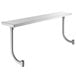 Regency 10" x 60" Stainless Steel Adjustable Work Surface for 60" Long Equipment Stands Main Thumbnail 4
