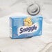 2 Count Snuggle Blue Sparkle Dryer Sheet Fabric Softener Box for Coin Vending Machine - 100/Case Main Thumbnail 1