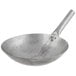 A Town hand hammered carbon steel wok with a handle.