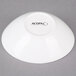 Acopa 13 oz. Bright White Slanted Porcelain Bowl - 24/Case Main Thumbnail 5