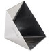 Ateco 4936 3 1/2" x 2 1/2" Stainless Steel Medium Pyramid Mold Main Thumbnail 2