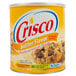 A 48 oz. can of Crisco Butter All Vegetable Shortening with a label.