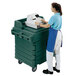 Cambro KWS40519 Green CamKiosk Food Preparation / Counter Work Station Cart Main Thumbnail 2