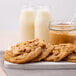 David's Cookies 3 oz. Preformed Peanut Butter with Peanut Butter Chips Cookie Dough - 107/Case Main Thumbnail 1