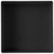 A black square melamine box with a white background.