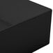 A black rectangular Cal-Mil melamine box with a lid.