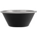 Choice 1.5 oz. Matte Black Stainless Steel Round Sauce Cup - 12/Pack Main Thumbnail 4
